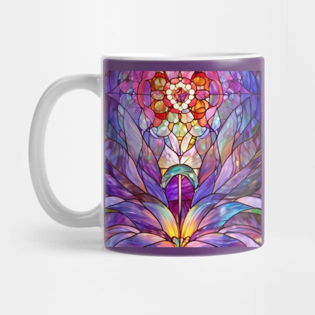 Stained Glass Lily by Chance Two Designs